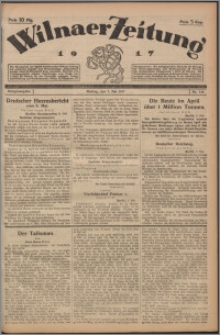 Wilnaer Zeitung 1917.05.07, no. 124