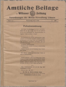Wilnaer Zeitung 1917.05.17, no. 134