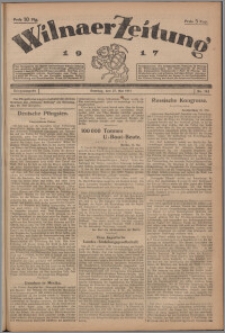 Wilnaer Zeitung 1917.05.27, no. 143