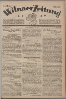 Wilnaer Zeitung 1917.06.07, no. 153