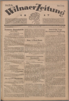 Wilnaer Zeitung 1917.06.12, no. 158