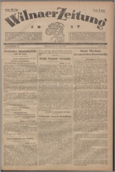 Wilnaer Zeitung 1917.06.17, no. 163