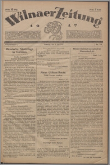 Wilnaer Zeitung 1917.07.08, no. 184