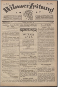 Wilnaer Zeitung 1917.08.07, no. 214