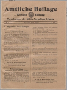 Wilnaer Zeitung 1917.08.09, no. 216