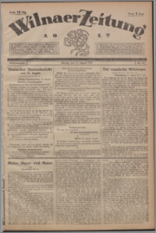 Wilnaer Zeitung 1917.08.13, no. 220