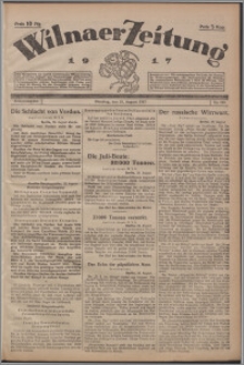 Wilnaer Zeitung 1917.08.21, no. 228