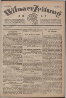 Wilnaer Zeitung 1917.08.25, no. 232