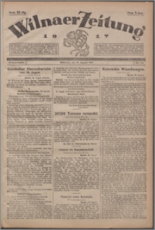 Wilnaer Zeitung 1917.08.29, no. 236