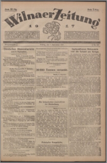 Wilnaer Zeitung 1917.09.07, no. 245