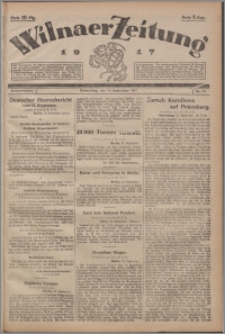 Wilnaer Zeitung 1917.09.13, no. 251