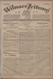 Wilnaer Zeitung 1917.09.17, no. 255