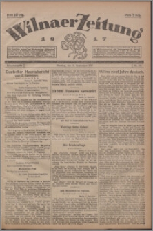 Wilnaer Zeitung 1917.09.18, no. 256