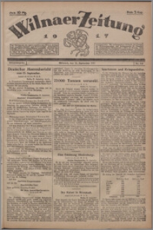 Wilnaer Zeitung 1917.09.26, no. 264