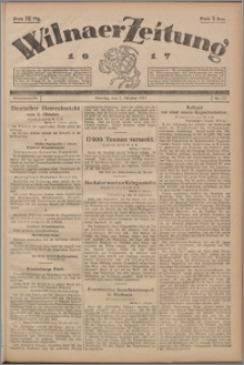 Wilnaer Zeitung 1917.10.07, no. 275