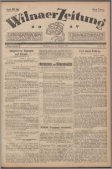 Wilnaer Zeitung 1917.10.16, no. 284