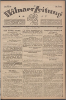 Wilnaer Zeitung 1917.10.22, no. 290