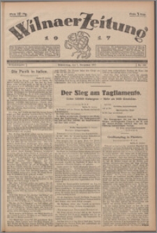 Wilnaer Zeitung 1917.11.01, no. 300