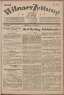 Wilnaer Zeitung 1917.11.03, no. 302