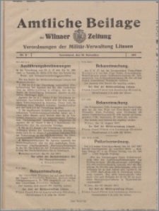 Wilnaer Zeitung 1917.11.10, no. 309