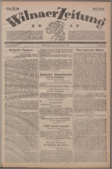 Wilnaer Zeitung 1917.11.15, no. 314