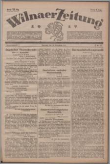 Wilnaer Zeitung 1917.11.18, no. 317