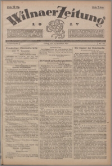 Wilnaer Zeitung 1917.11.23, no. 321