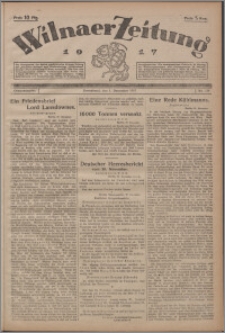 Wilnaer Zeitung 1917.12.01, no. 329