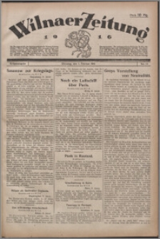 Wilnaer Zeitung 1916.02.01, no. 13