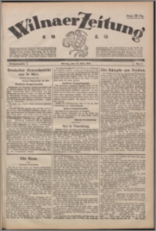 Wilnaer Zeitung 1916.03.20, no. 61