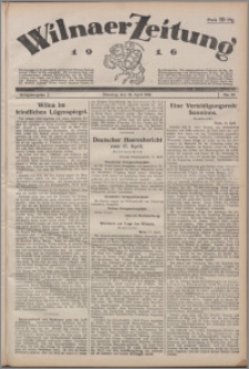 Wilnaer Zeitung 1916.04.18, no. 90