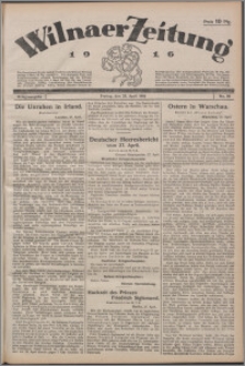 Wilnaer Zeitung 1916.04.28, no. 98