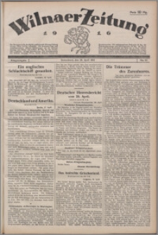 Wilnaer Zeitung 1916.04.29, no. 99