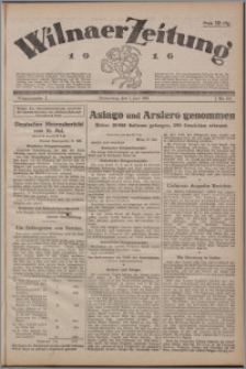 Wilnaer Zeitung 1916.06.01, no. 132