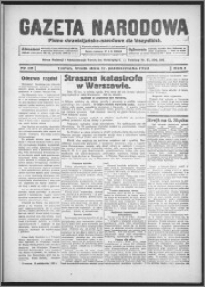 Gazeta Narodowa : pismo chrześcijańsko-narodowe dla wszystkich 1923.10.17, R. 1, nr 38