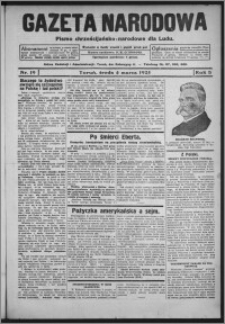 Gazeta Narodowa : pismo chrześcijańsko-narodowe dla ludu 1925.03.04, R. 3, nr 19