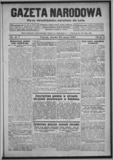 Gazeta Narodowa : pismo chrześcijańsko-narodowe dla ludu 1925.05.20, R. 3, nr 41 + Dodatek Ilustrowany "Gazety Narodowej"