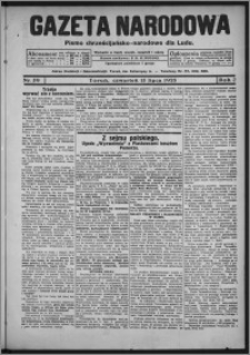Gazeta Narodowa : pismo chrześcijańsko-narodowe dla ludu 1925.07.15, R. 3, nr 59