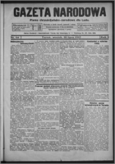 Gazeta Narodowa : pismo chrześcijańsko-narodowe dla ludu 1925.07.28, R. 3, nr 64