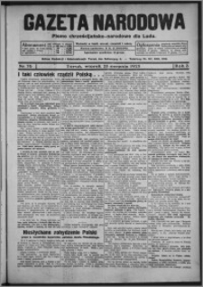 Gazeta Narodowa : pismo chrześcijańsko-narodowe dla ludu 1925.08.25, R. 3, nr 76