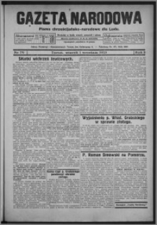 Gazeta Narodowa : pismo chrześcijańsko-narodowe dla ludu 1925.09.01, R. 3, nr 79