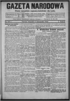 Gazeta Narodowa : pismo narodowe rzymsko-katolickie dla ludu 1925.11.17, R. 3, nr 112