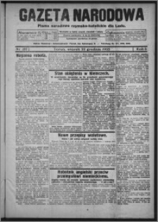 Gazeta Narodowa : pismo narodowe rzymsko-katolickie dla ludu 1925.12.22, R. 3, nr 127