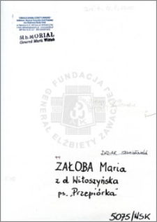 Załoba Maria