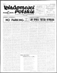 Wiadomości Polskie, Polityczne i Literackie 1940, R. 1, nr 20