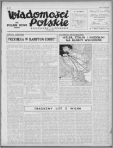 Wiadomości Polskie, Polityczne i Literackie 1940, R. 1, nr 23