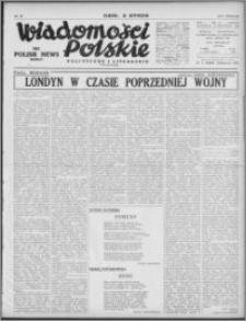 Wiadomości Polskie, Polityczne i Literackie 1940, R. 1, nr 27