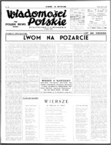 Wiadomości Polskie, Polityczne i Literackie 1940, R. 1, nr 34