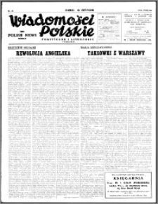 Wiadomości Polskie, Polityczne i Literackie 1940, R. 1, nr 36