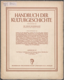 Die Kultur Grossbritanniens, der Vereinigten Staaten, Skandinaviens und der Niederlande. H. 7, Skandinavien